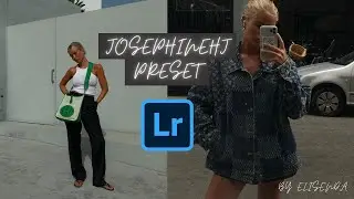 HOW TO EDIT LIKE JOSEPHINEHJ #lightroom #presets #darknofilter #minimalism #aesthetic