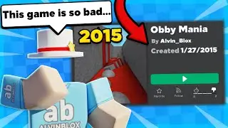 Playing My Old Roblox Games...
