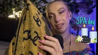 ASMR rahatlatıcı yüz spası ✨Tingly layered sounds & Visuals