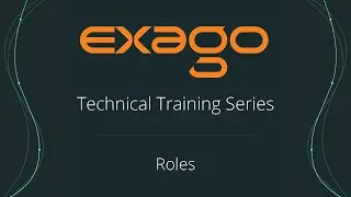 Technical Training Series: Roles