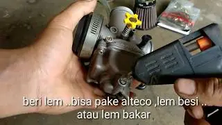 Pasang Power jet tanpa di borrr ...#siboen tutor