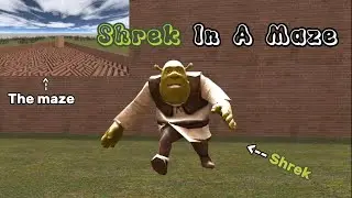 Shrek In A Maze - Gmod