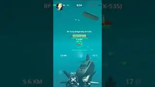Submarine underwater battle, Modern Warships #shorts #modernwarships