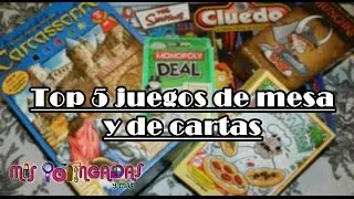 Top 5 juegos de mesa y cartas