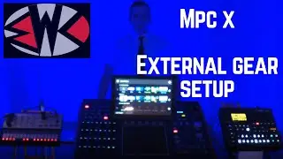 How to setup Akai Mpc X + Live + Force for External MIDI + audio track