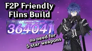 F2P Flins Build! SHOCKING Damage Without Bennett! | Genshin Impact