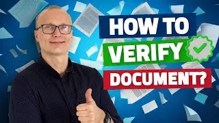 How to verify a document? (Qualified Electronic Signature Certum)