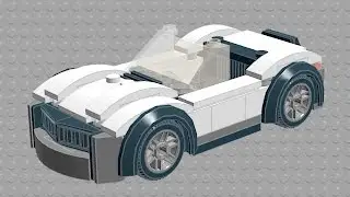 LEGO City 80 piece CABRIO how to build TUTORIAL !