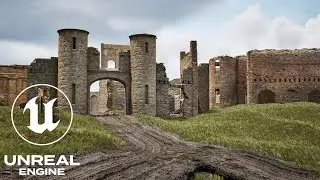 Unreal Engine 5 | Speed Level Design | Alien World x Highland Mountain Ruins