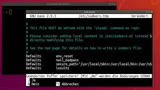 How to enable the hidden insolent mode in the sudo command on Ubuntu