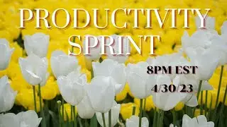 APRIL PRODUCTIVITY SPRINT 4/30