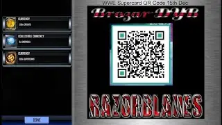 WWE Supercard - S9 QR Code 15 Dec