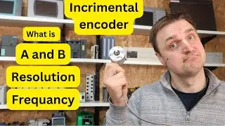Incremental encoders, how do they work, understanding the A and B, Resolution and Frequency. Eng