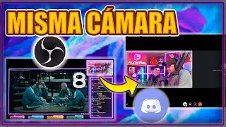 MISMA FUENTE CAMARA EN TU STREAM Y DISCORD | PLUGINS OBS | CAMARA VIRTUAL