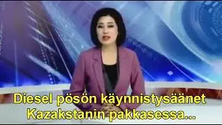 Kazakstanin uutisia - Diesel pösön käynnistysäänet Kazakstanin pakkasessa