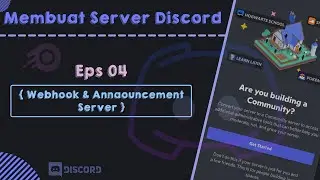 Cara Webhook / Follow server discord | Tutorial membuat server discord - 04