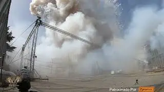 Mascletá Fallas 2024 Dia de San José, 3 Cámaras  desde dentro, Pirotecnia del Mediterráneo