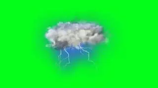 Thunder green screen effect | No Copyright | King Effects