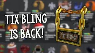 THE TIX BLING IS BACK!!