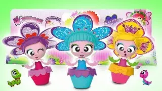 Видео для детей. Игры для девочек: игровой набор ЦВЕТУЛИ! Распаковка. Интерактивные игрушки