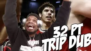 LAMELO BALL 32 POINT TRIPLE DOUBLE OVERTIME THRILLER!