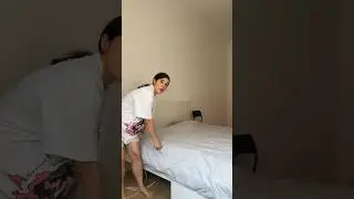 Every time my husband makes the bed…