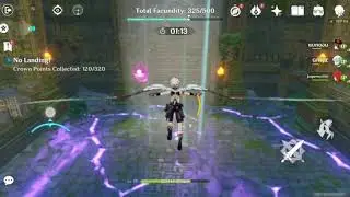 Complete the Peculiar Wonderland while obtaining 10 Crowns in 