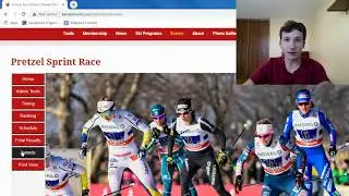 Sprint Race web application for Kanata Nordic