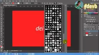 How to create logo in photoshop