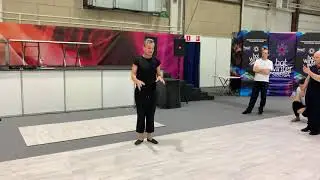 Чарльстон танец уроки/ Базовый шаг / урок шафл для начинающих / Федор Недотко @ Hot Winter in Sibeia