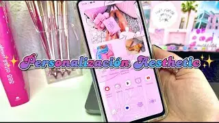 Personaliza tu Android Aesthetic 2023 Pink Nuevo celular Samsung A53