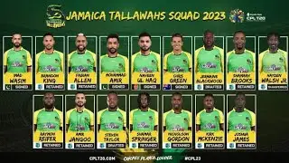 Caribbean Premier league 2023 | Jamaica Tallawahs Squad | CPL  2023 Jamaica Tallawahs Squad