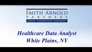 Healthcare Data Analyst (CLOSED) | Smith Arnold Partners