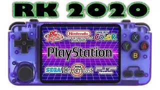 RK2020 Handheld Game Console Unboxing & Review PS1, DC, GB, GBA, SEGA & more