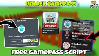 Brookhaven FREE Gamepass Script - Unlock all Gamepass - Mobile & PC | Roblox Scripts