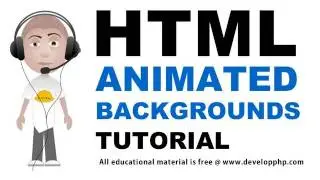 Animated Backgrounds CSS Layer Position Tutorial JavaScript HTML