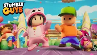 Stumble Guys Funniest Game Play with Jia Plays - Asad Gaming