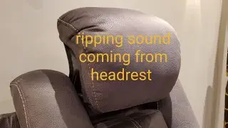 recliner headrest fixed!