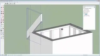 5 - Dog House - Creating The Roof With SketchUp