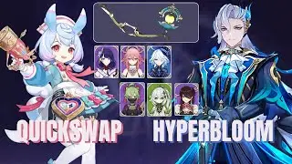 C0 Sigewinne QuickSwap - C0 Neuvillette HyperBloom | 5.1 Spiral Abyss