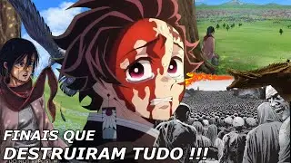 5 Finais que DESTRUIRAM Obras INTEIRAS !!!
