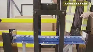 A-SAFE Rack Guards designed to protect warehouse racking legs | Savira Systek