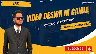 #5 | Video content design in canva| Digital marketing course| @digitalbhupen #SEO #Digitalmarketing