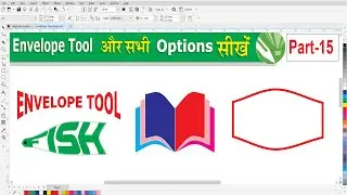How to use Envelope tool in CorelDRAW || Envelope Tool Tutorial in CorelDRAW || Envelope Coreldraw