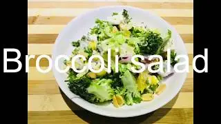 Broccoli salad │ Kanu Sharma │ MODO INDO