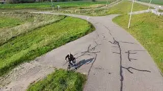 With the DJI Neo on my bike
