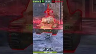 How To Do 1K Damage In One Shot With Smasher #shorts wot blitz