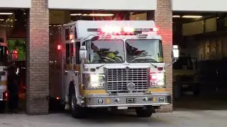Montgomery County Rescue Squad 741, Ambulance 741 Delta, and Ambulance 741 Charlie Responding