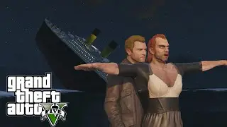 Titanic recreated in GTA V