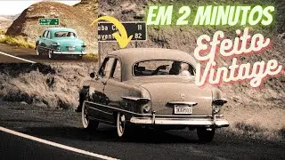 Como Fazer Efeito de FOTO ANTIGA no Photoshop | efeito anos 80 | efeito envelhecido, desbotado retrô